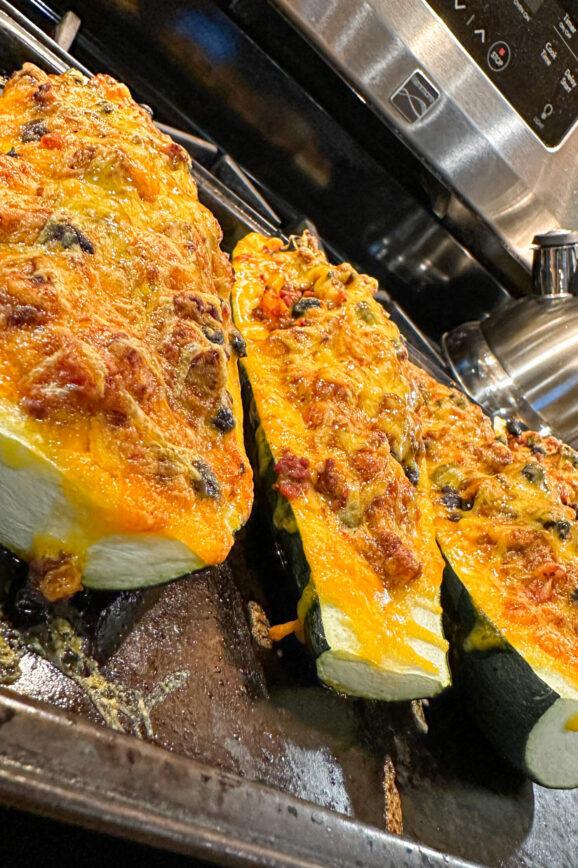 Taco Zucchini Boats